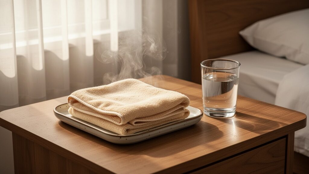 굳어버린 기름샘을 녹이는 적정 온도는 40~45℃