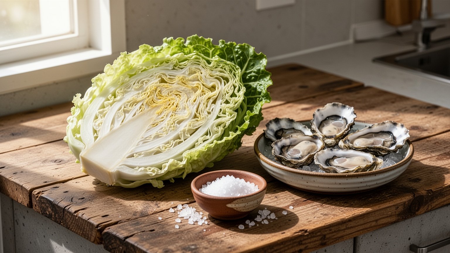 김장김치에 시원한 맛을 내려고 넣은 생굴이 배추를 무르게 만드는 주원인이라는 사실을 알고 계셨나요? 배추 펙틴이 분해되는 원리와 겨우내 아삭함을 지키는 분리 보관법을 정리해 드립니다.