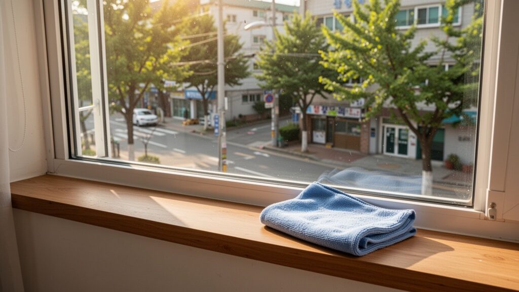 유리창 세척과 절대 쓰지 말아야 할 화학 약품