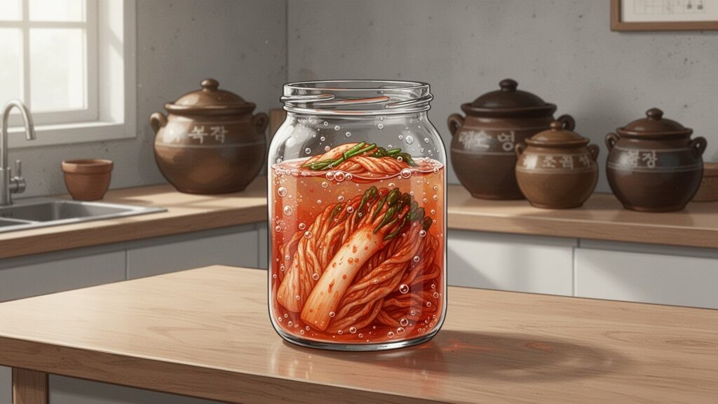 탄산음료처럼 톡 쏘는 발효 및 보관 온도는?